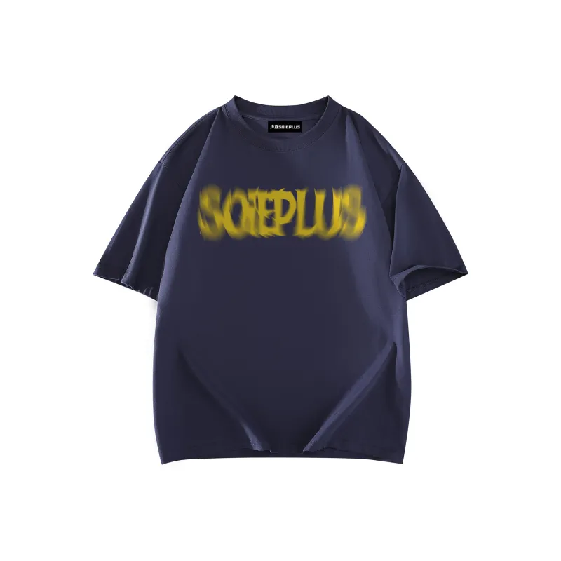 SOIE T Shirts Unisex Navy Blue-0