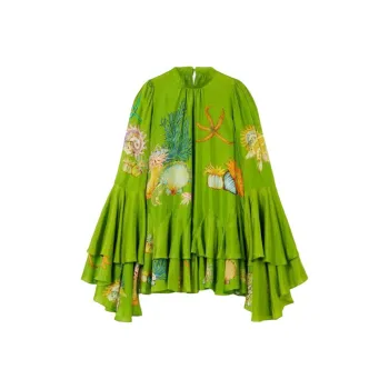 ALEMAIS Long Sleeved Dress Women's Green