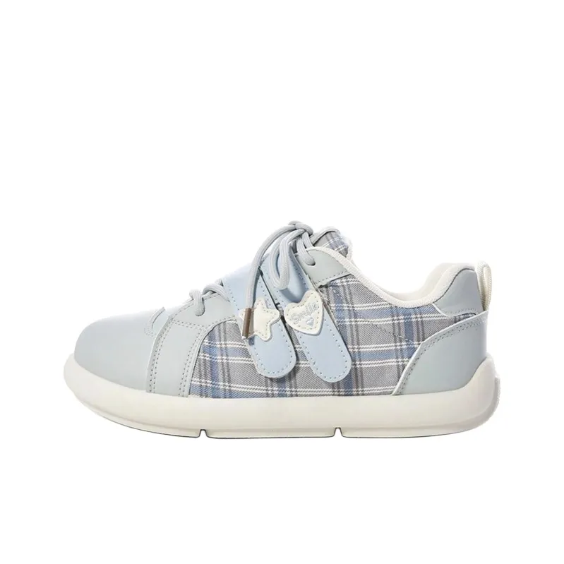 The New Age Family Low Top Skateboard Shoes Women's Light Blue-0