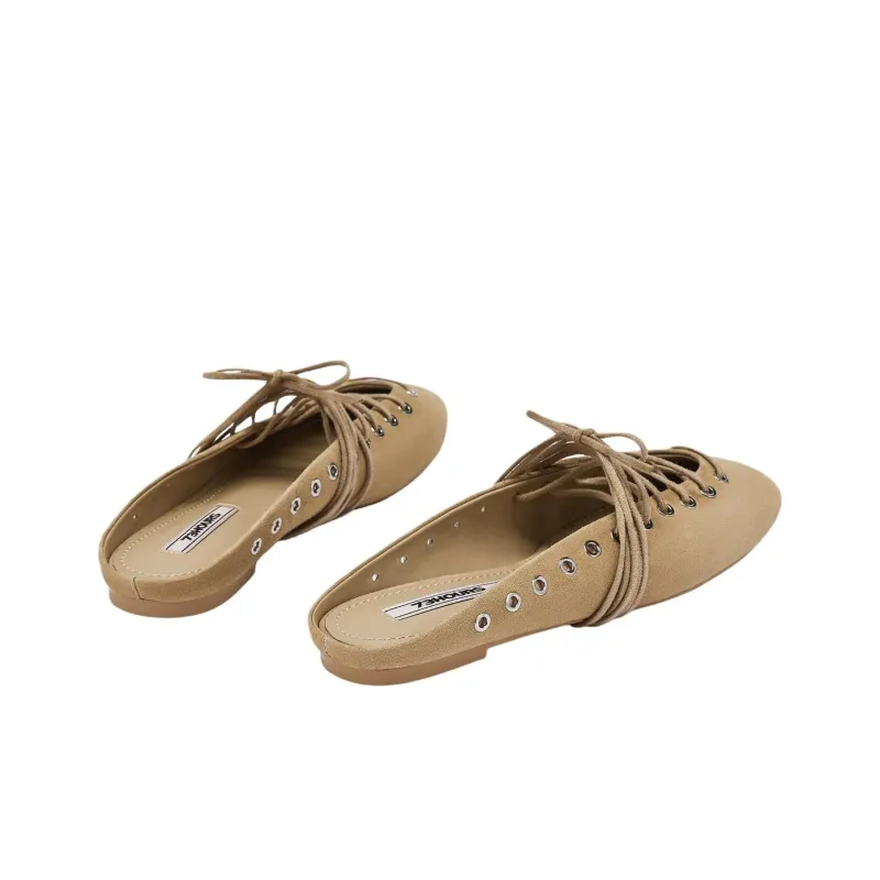 73Hours Rubber Sole Slip Resistant Closed Toe Slippers Women's-4