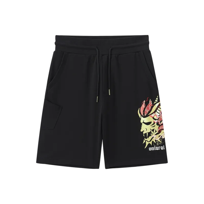 ONIARAI Casual Shorts Men Black-0