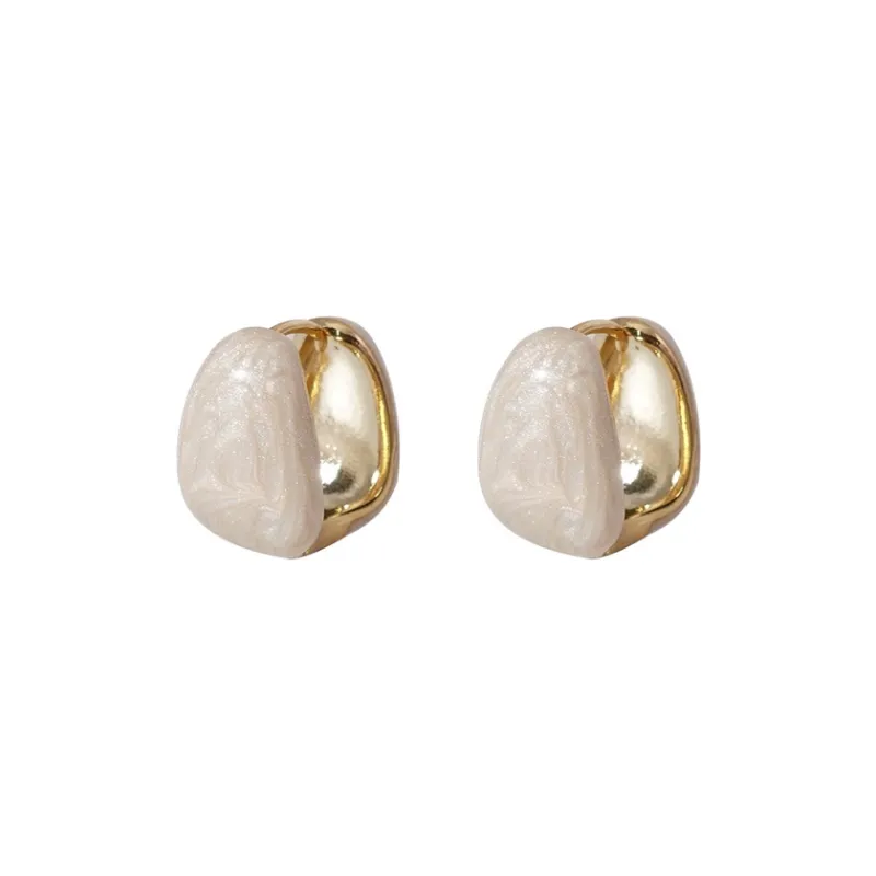 NATURALLYJOJO Copper Earrings Women's White-0