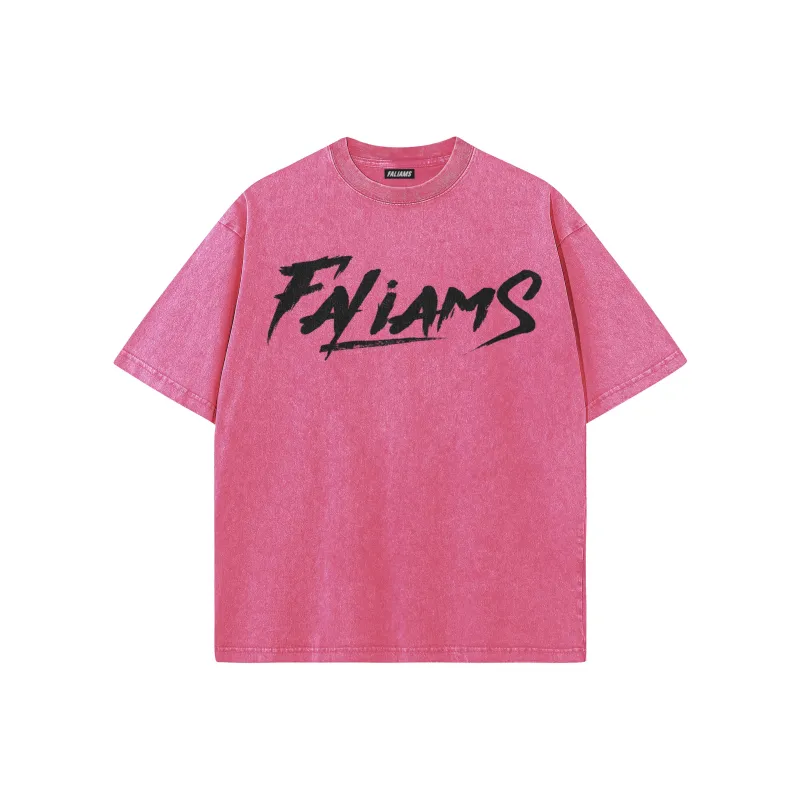 FALIAMS T Shirts Unisex Pink-0
