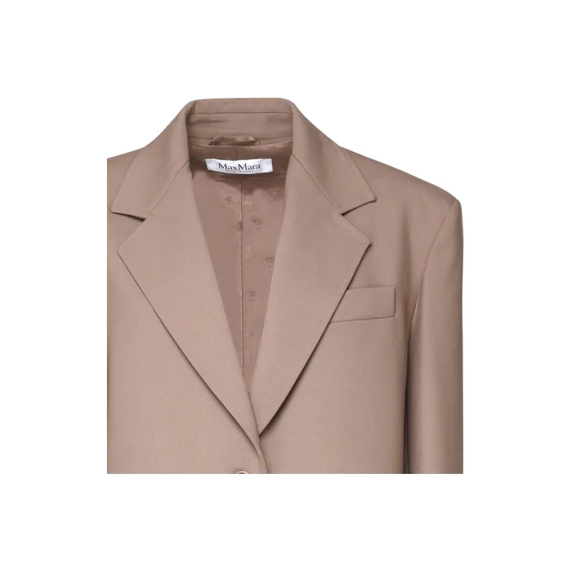 MaxMara Single Breasted Long Sleeved Jacket-2