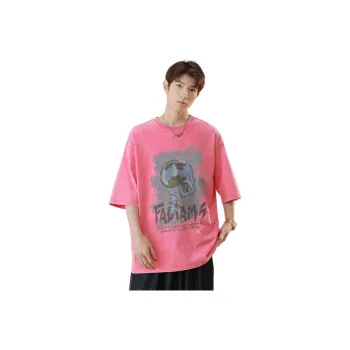 FALIAMS T Shirts Unisex Pink