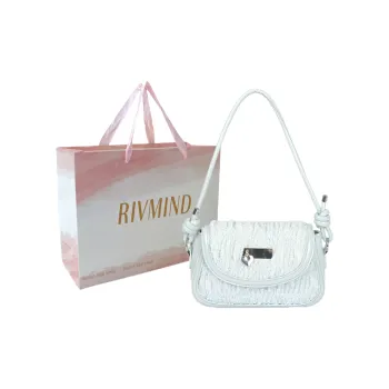RIVMIND Composite Leather Crossbody Bag, Shoulder Bag Women's Blue
