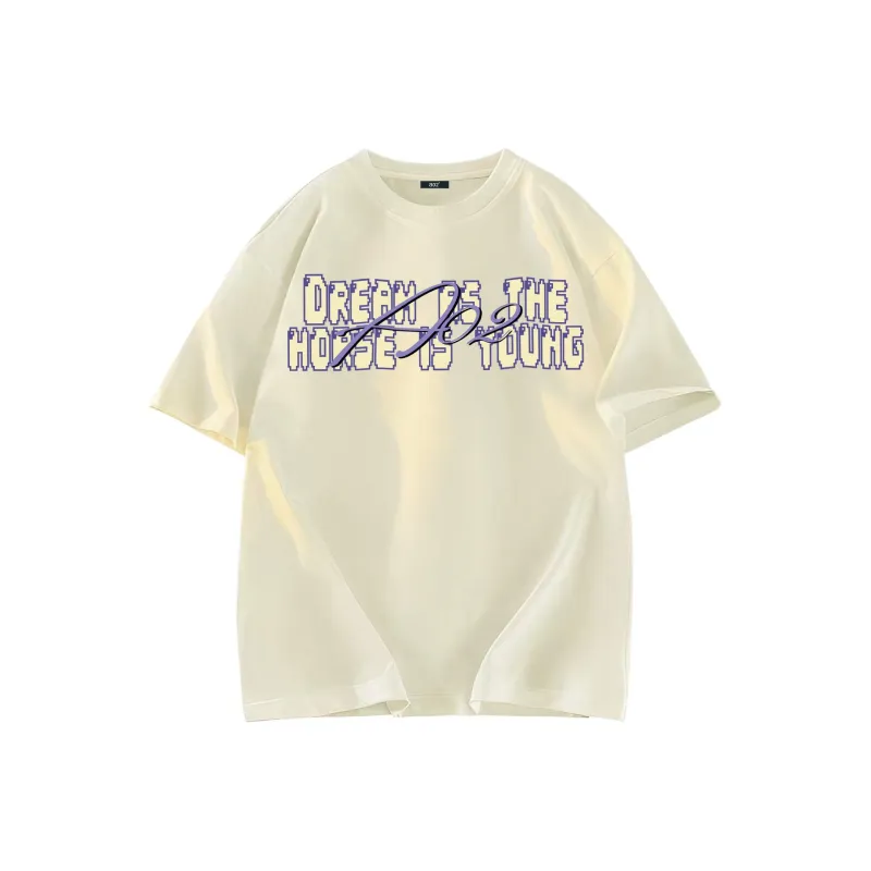 A02 T Shirts Unisex Light Beige Apricot-0