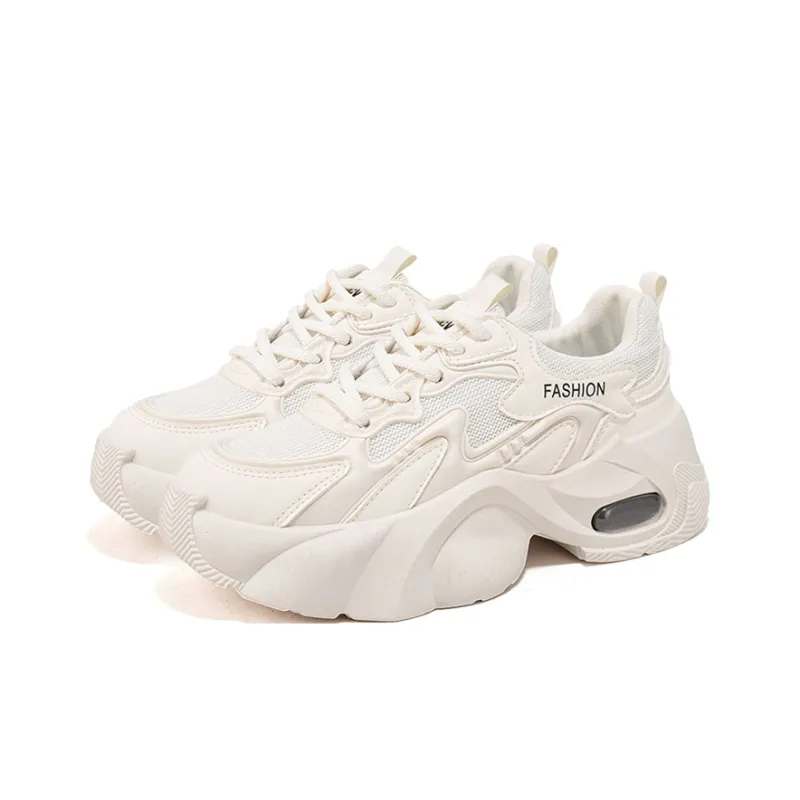 Gai Renpu Slip Resistant, Abrasion Resistant, Breathable Low Top Chunky Sneakers Women's-7