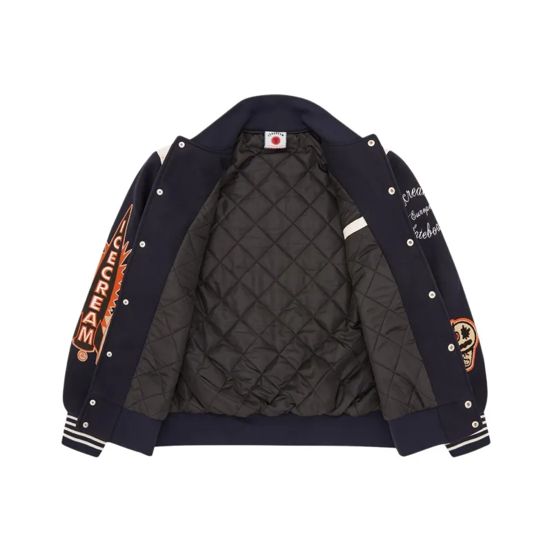 Ice Cream Jackets Unisex Navy-2