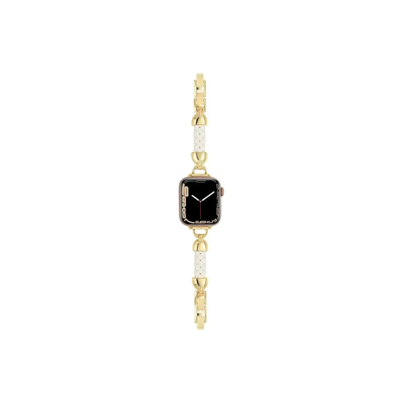 KVZUVUU Apple Compatibility Watch Band Cowhide Leather Material-2