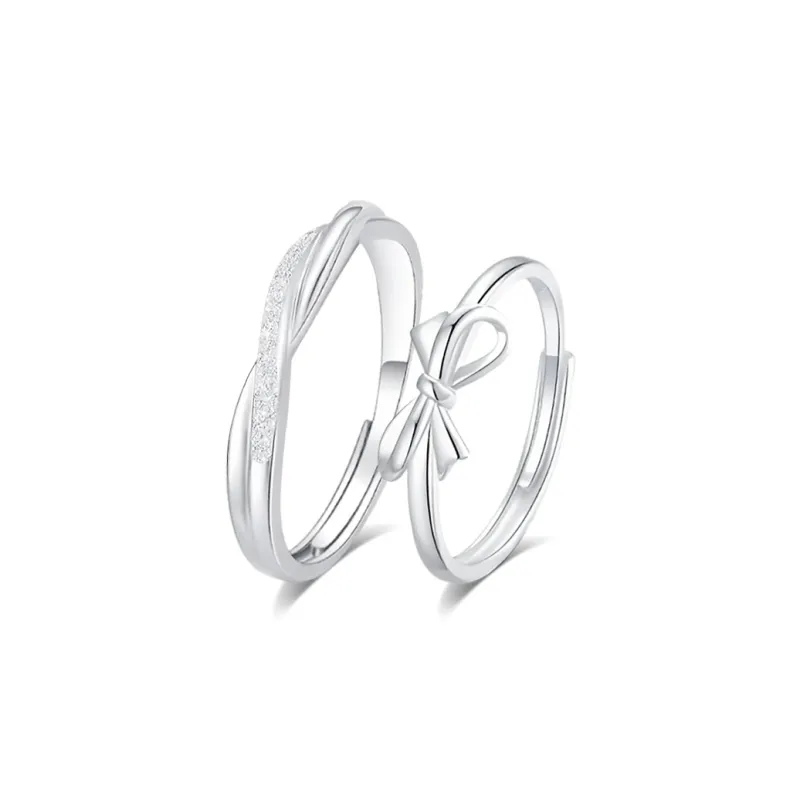 MISS TOOYA S999 Fine Silver Rings Unisex-0