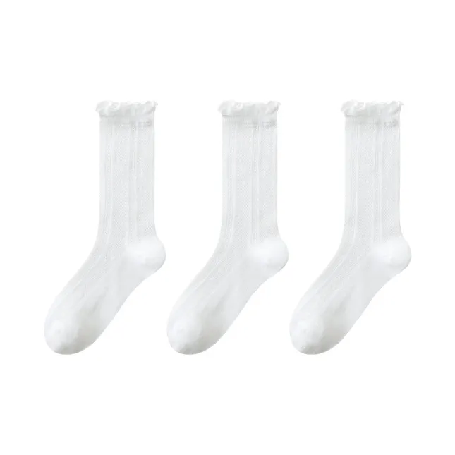 MIIOW Cool One Summer Series Mid Calf Socks Women's Combo Set-16