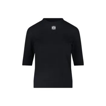 LOEWE Crop Tops Women's Black