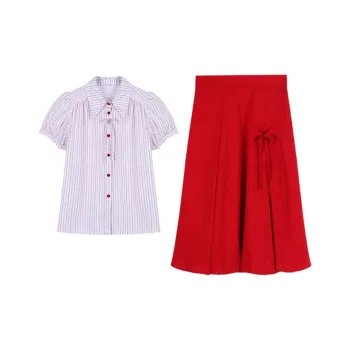PZGE Two Piece Skirt Sets Women's