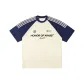 Apricot & Navy Blue
