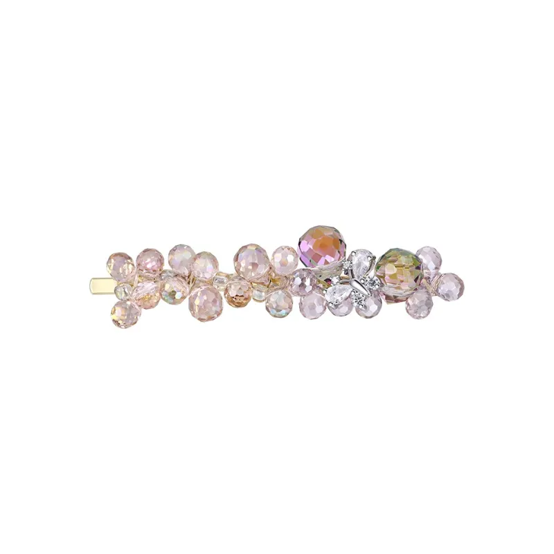 Cercoo Artificial Crystal Hair Clips Women's-4