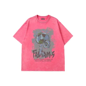 FALIAMS T Shirts Unisex Pink