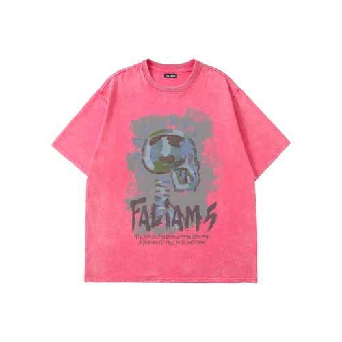 FALIAMS T Shirts Unisex Pink