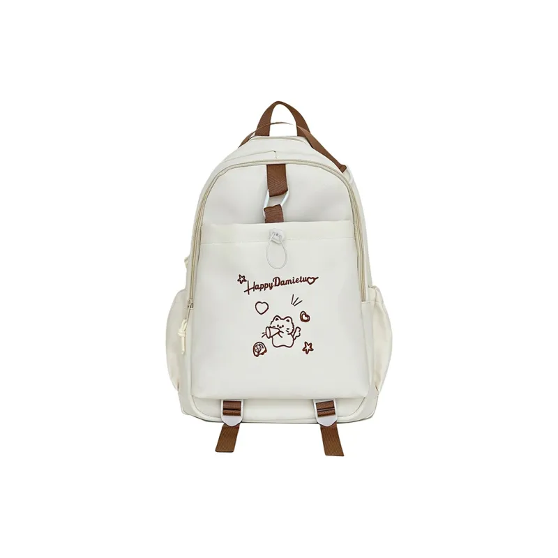 Kaka Tree Nylon Backpack Unisex Multicolor-4