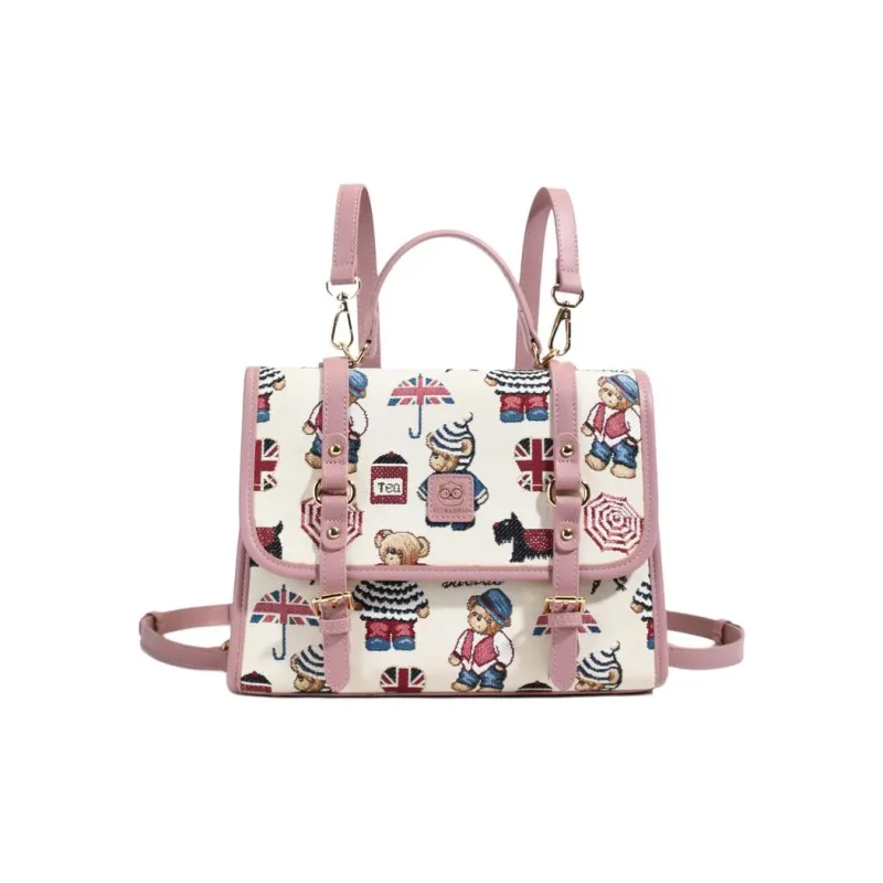 North Pack PU Backpack Women's Multicolor-4