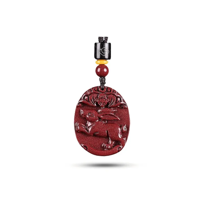 Sima Is Ethereal Cinnabar Pendants Unisex-18