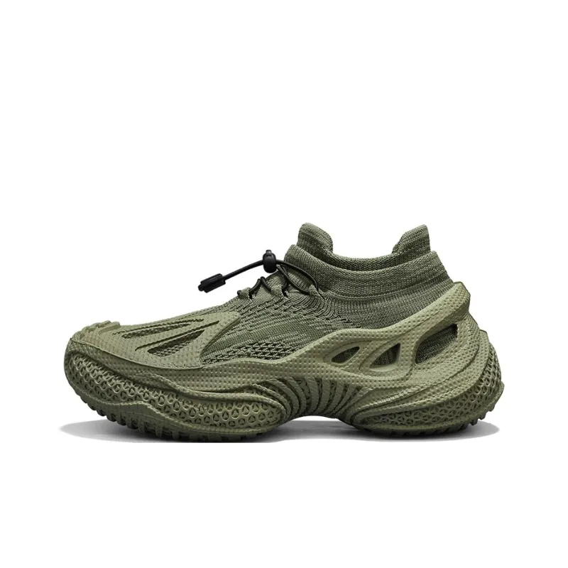 OUGLEMEN Slip Resistant, Abrasion Resistant, Breathable, Lightweight, Height Increasing Low Top Casual Shoes Men's Box-5