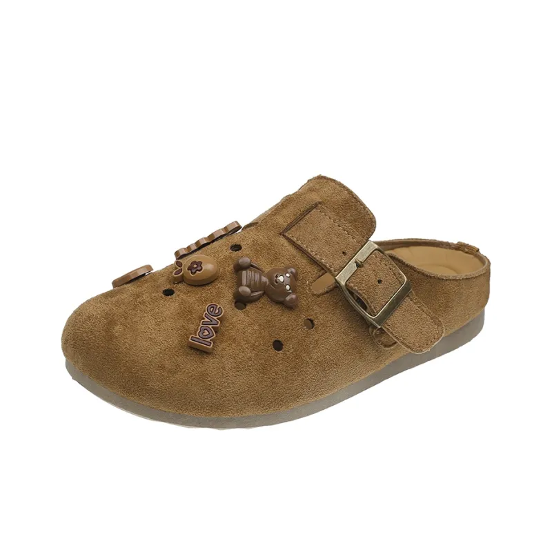 Zomila Abrasion Resistant Closed Toe Slippers Women's-5