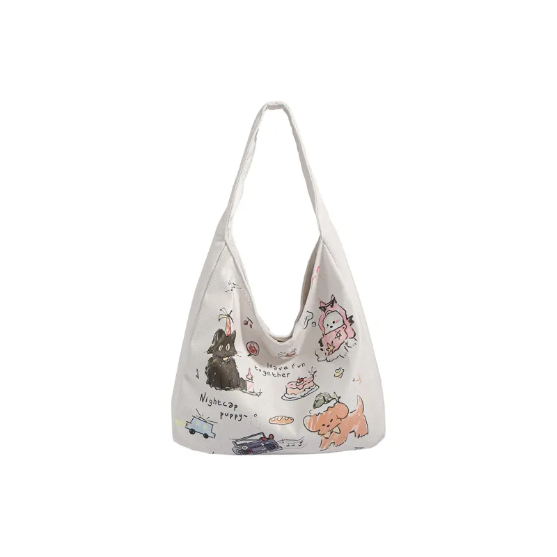 YUANTUZHE Canvas Bag, Tote Bag, Shoulder Bag Women's Multicolor-10
