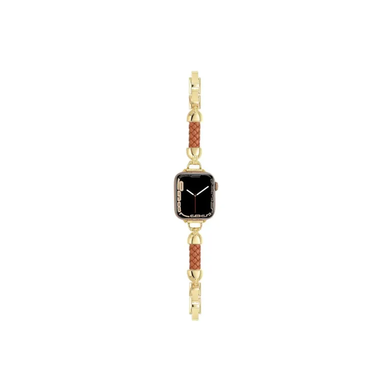 KVZUVUU Apple Compatibility Watch Band Cowhide Leather Material-0