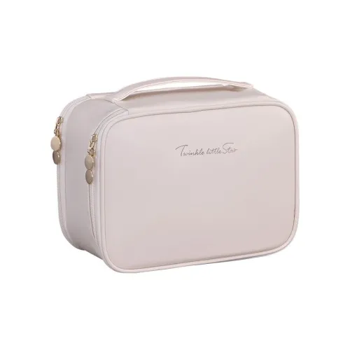 Gentle Welcome Jewelry Multifunction Large Capacity Makeup Bags Double Layer Portable