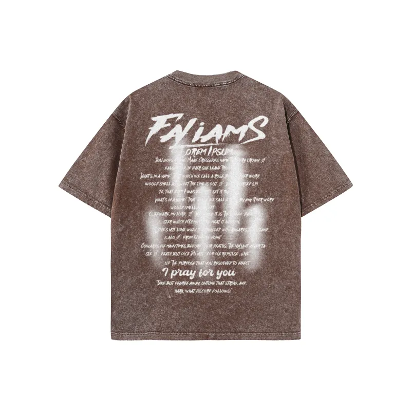 FALIAMS T Shirts Unisex Coffee-1