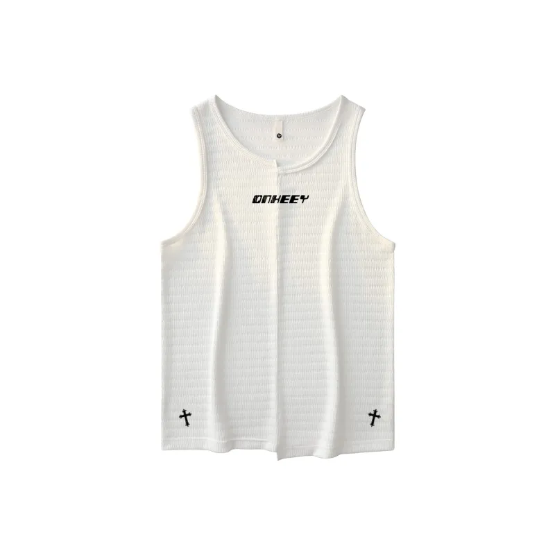 Qnxeey Tank Tops Unisex-6