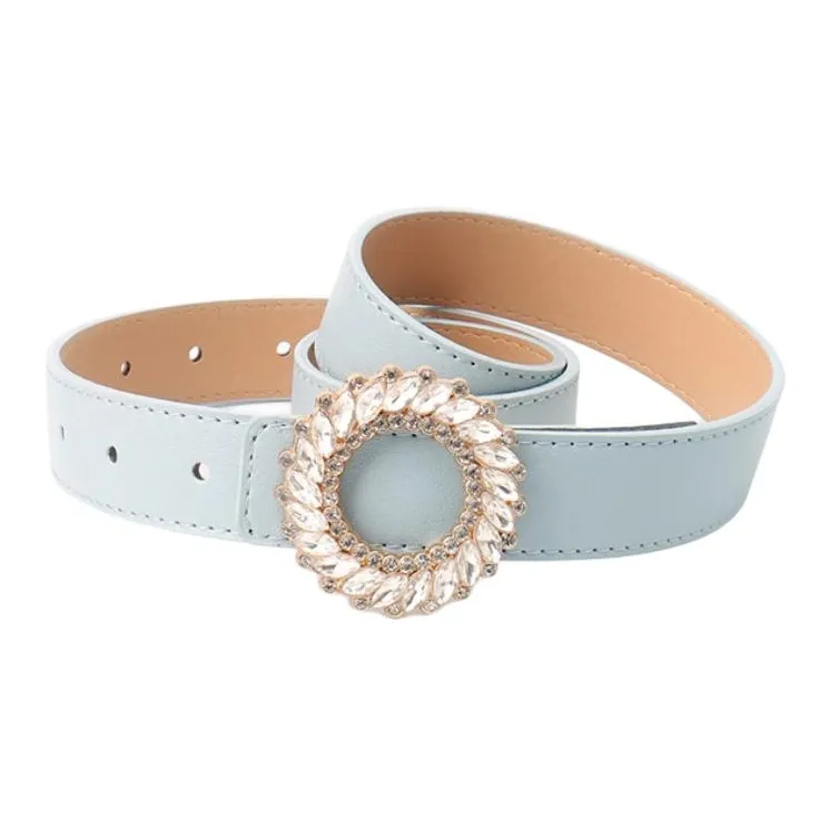 JEANSWEST PU Leather Belts Women's 2.8CM-48