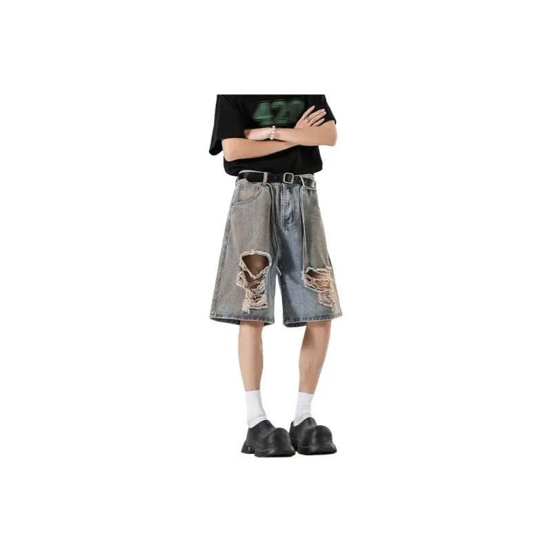 Glona Klio Denim Shorts Unisex Washed Color-0