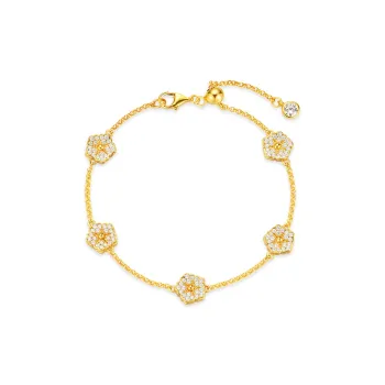 Trpopo S925 Silver Bracelets Women's