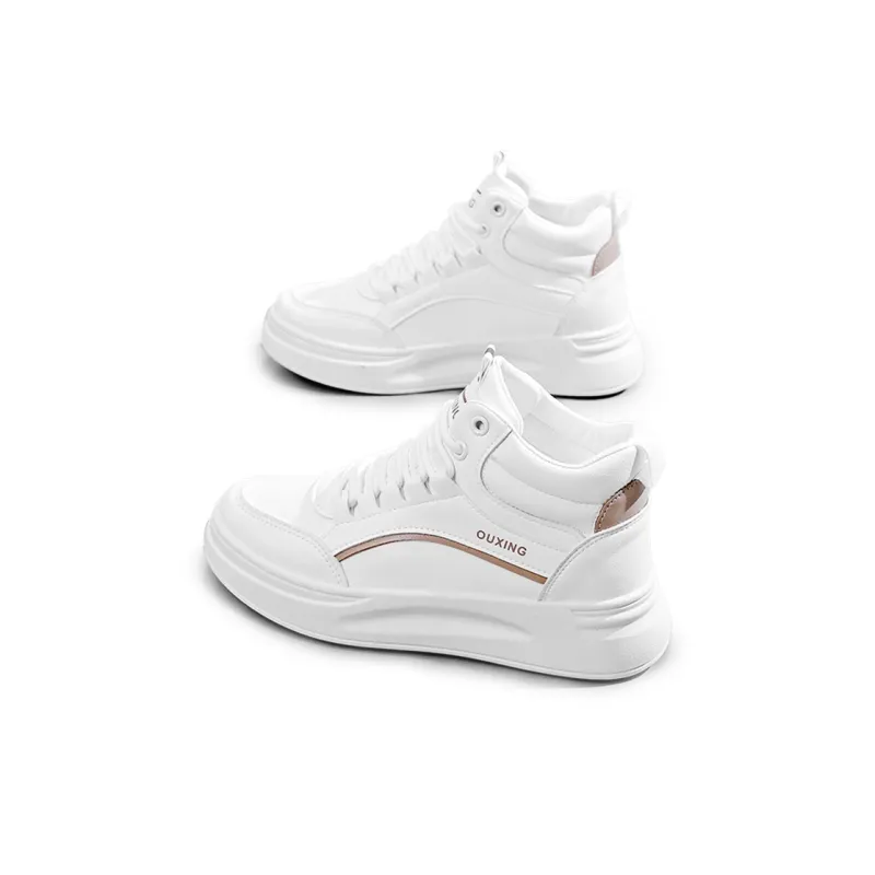 Gai Renpu Slip Resistant, Abrasion Resistant, Breathable High Top Casual Shoes Women's-10