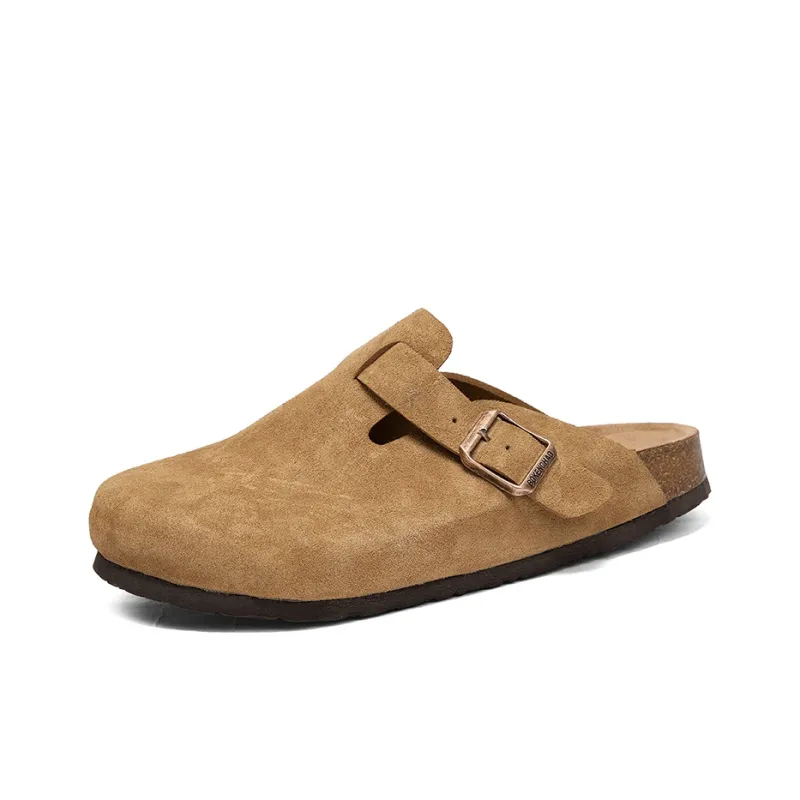 AMICNIEGD Slip Resistant Abrasion Resistant Closed Toe Slippers Unisex-14
