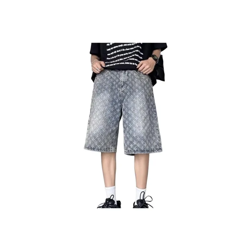 SIL VITIN Denim Shorts Unisex-0