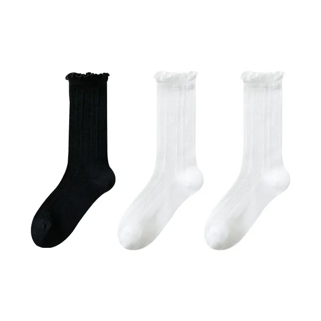 MIIOW Cool One Summer Series Mid Calf Socks Women's Combo Set-17