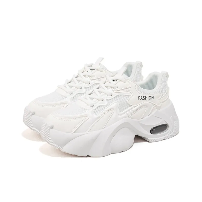 Gai Renpu Slip Resistant, Abrasion Resistant, Breathable Low Top Chunky Sneakers Women's-2