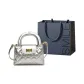 Silver+Shopping Bag