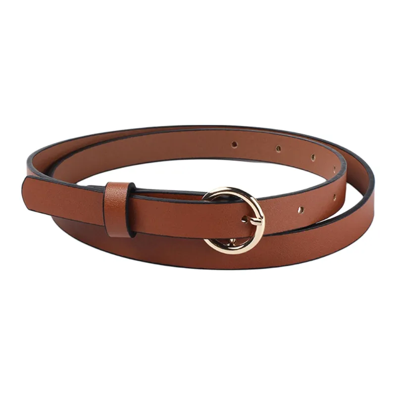 JEANSWEST PU Leather Belts Women's 1.5CM-1