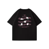 Black (Dream Weaving Flower Chest Logo_Large Dream Weaving Flower Back Logo)