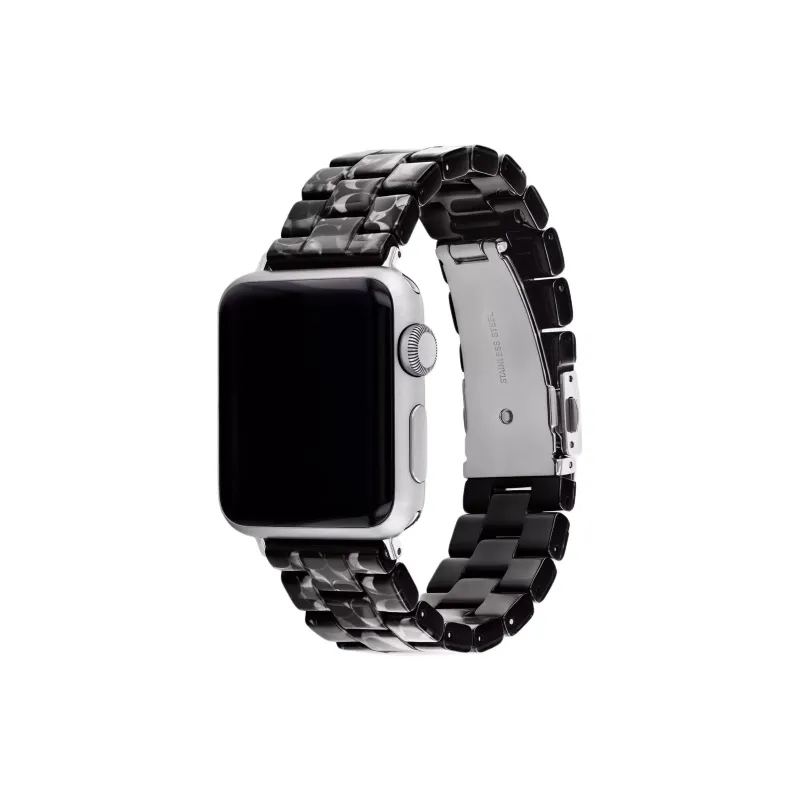 COACH Apple Compatibility Watch Band 41mm Acetate Material-0