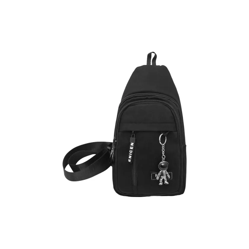 Paulinka Nylon Sling Bag Unisex Multicolor-0
