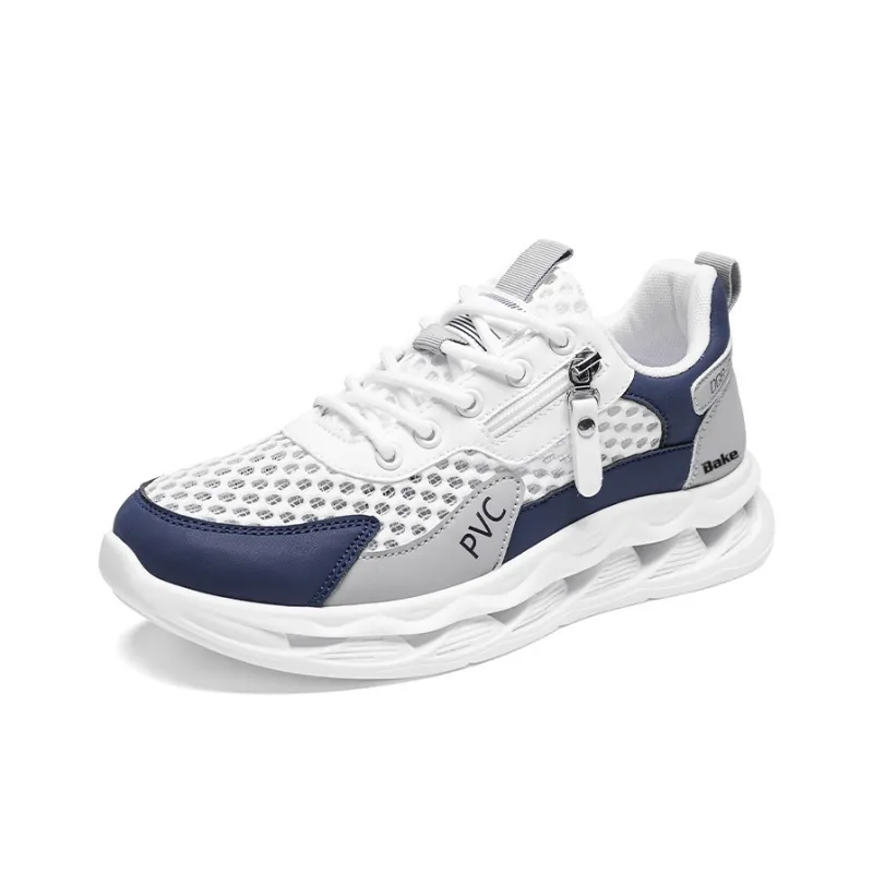 BAKE Shock Absorbers Slip Resistant Breathable Low Top Casual Shoes Men's-0