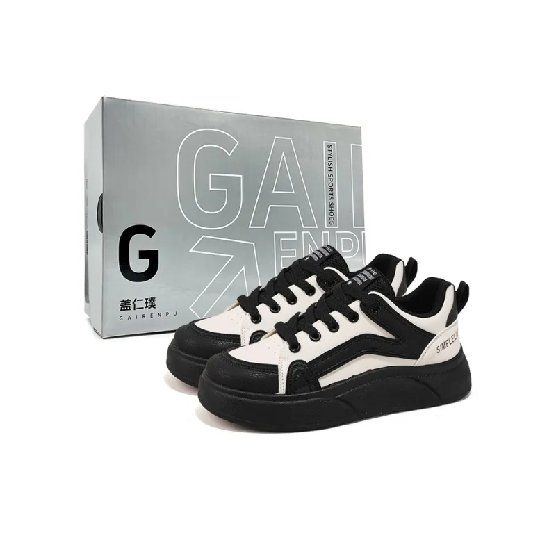 Gai Renpu Slip Resistant, Abrasion Resistant, Breathable Low Top Skateboard Shoes Women's-0