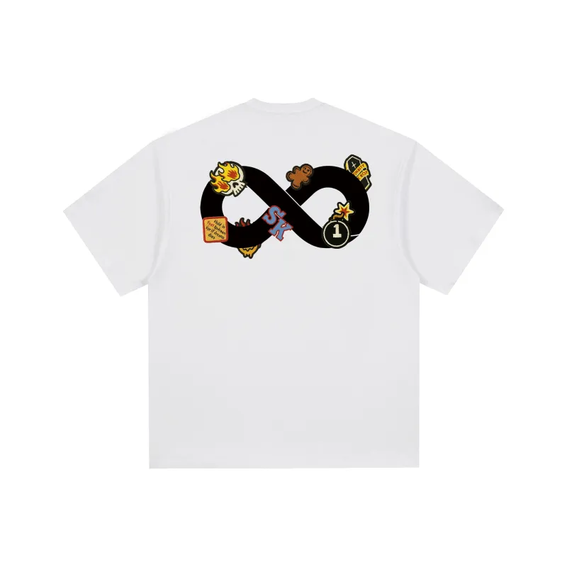 S.k. Manor Hill Short Sleeved T Shirts Unisex-5