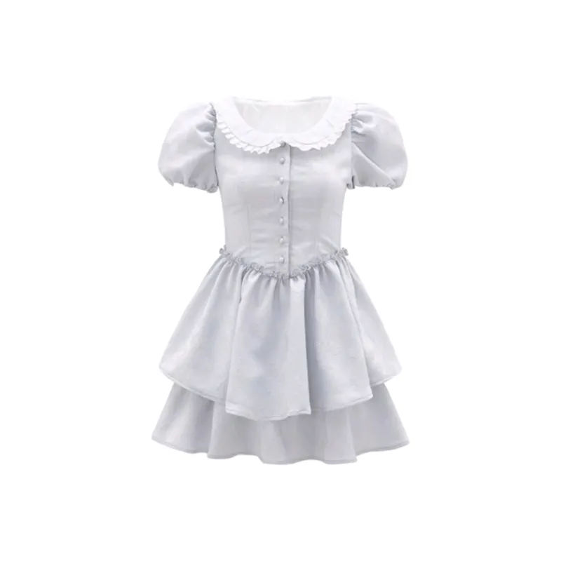 PZGE Short Sleeved Dress Women's-4