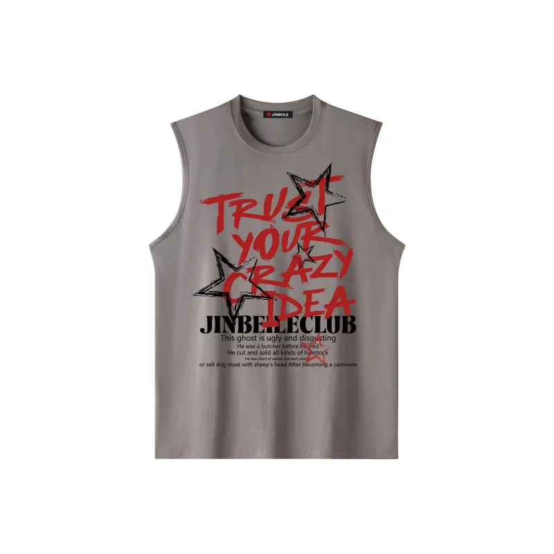 JINBEILE Tank Tops Unisex-7